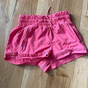 Athleta girl pink shorts